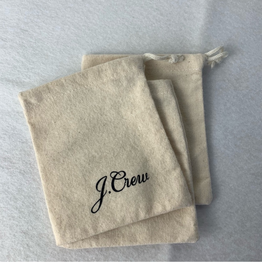 J.Crew Jewelry Dust Bags Set Of 3